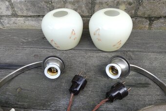 Starožitné párové Art Deco lampičky, lampy, lampičky - 6