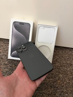 Apple iPhone 15 Pro Max 256gb Black Titan. TOP stav. - 6