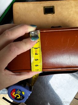 Retro kožená kabelka - 6