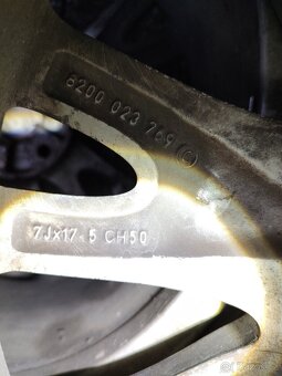 17" disky 5x108 + letní pneu - 6