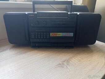 AIWA CA-15Z – přenosný stereo systém / boombox (funkční) - 6
