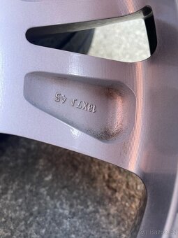 Alu kola 5x114,3 r18 Mazda originál - 6
