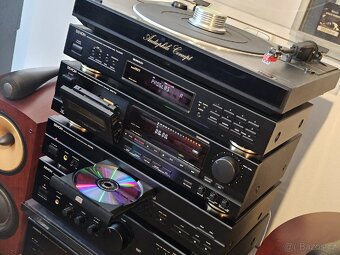 HIFi vež DENON gramofon, CD, MGF neohraná, parádní - 6
