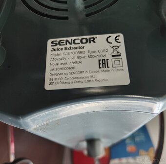 Odšťavňovač Sencor - 6