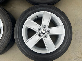 185/60R15 nová alu kola škoda rapid fabia III 6x15 5x100 - 6