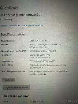 Notebook-tablet Lenovo Yoga 11e,8GB,128GB,WIN10pro - 6