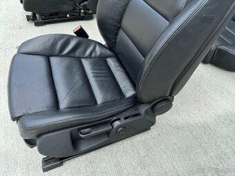Sada sedaček Audi A6 C6 Sedan S- Line černá kůže - 6