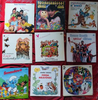 LP gramofonové desky pohádky - 6