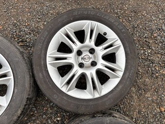 Alu orig letni sada Opel 4x100 6,5J ET40 195/55 R16 - 6
