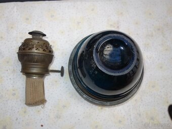 Petrolejová lampa, kulatý knot - 6