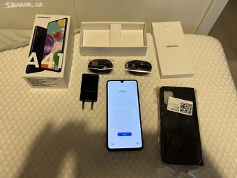 Samsung A41 + kompletní příslušenství, barva černá - 6