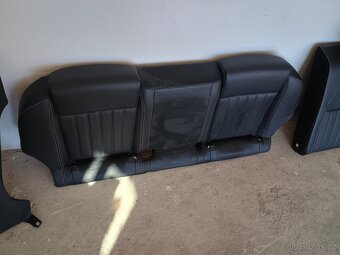 Prodám kožené sedačky na škoda Superb 3 face - 6