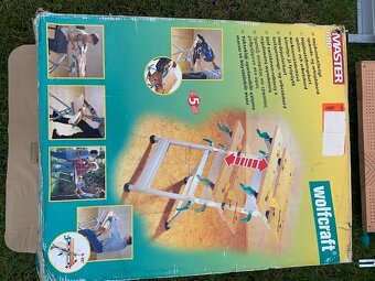 WOLFCRAFT MASTER 600 skládací upínací pracovní stůl - 6