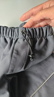 Zateplené softshellové kalhoty - vel.98 - 6