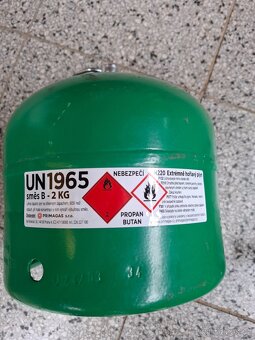 Propan butan láhev 2 kg - 6