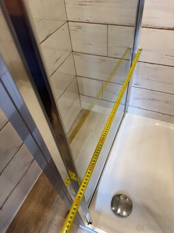 Sprchový kout (vanička a zástěna) 90x120 - 6