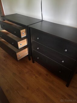 Komoda masiv Hemnes 2x - 6
