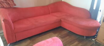 Rohová sedačka+křeslo - 6