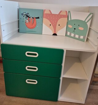 Přebalovací pult Smastad, Ikea, hezký, levně - 6