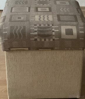 Sedačka,křeslo,taburet - 6