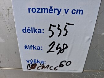 Valník s bočnicemi - DÉLKA 5,45 m - 6