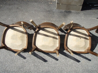 ORIGINÁL ŽIDLE THONET + JÍDELNÍ STŮL - 6