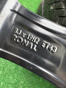 Originál alu kola Mercedes E-class 5x112 R19 zimní - 6