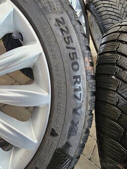 Alu 5x108 R18 Ford se zimními pneu 225/50/17 XL - 6