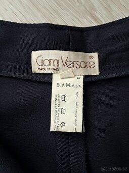 Vlněné kalhoty Versace vel. 38 - 6