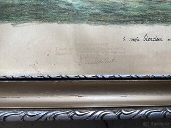 Obraz J.Veselý litografie - 6