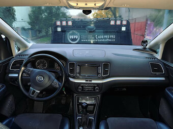 Vůz na díly VW Sharan 7N sedmimístné pr. 2011 CFFB LQU LR7J - 6