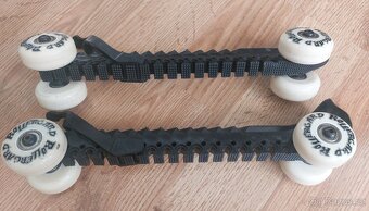 Chrániče hokejových bruslí Rollergard s kolečky - 6
