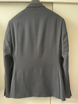 Pánský černý oblek Marks & Spencer (sako EU 48, kalhoty EU 3 - 6