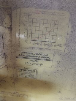 Nesený postřikovač Agromehanika 440L. - 6