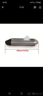 Laděný výfuk včetně svodu- Honda crf 230/crf 150 - 6