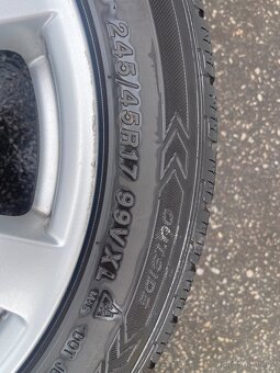 Originál kola Mercedes - Benz 245/45 R17, zimní pneu , 5X112 - 6