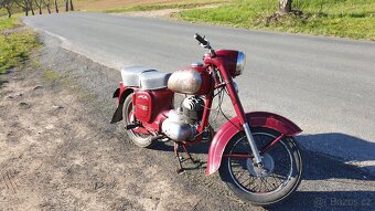 Jawa-CZ 175/450 v originalnim stavu s orig. SPZ & Dokumenty - 6