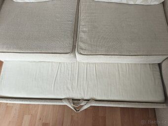 Gauč  pohovka rozkládací 3 místa s úložným prostorem - 6
