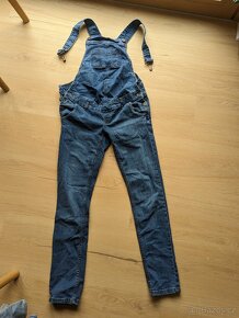 Těhotenské džíny, softshellové kalhoty a džíny s laclem - 6