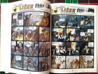 Kreslené seriály časopisu Junák z let 1945-1948. Komiks. - 6