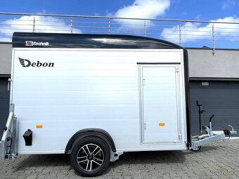 Skříňový přívěs DEBON C400 ALU, 1300 kg - 6