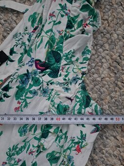 C&A - Lehký květovaný overal vel.L/XL - 6