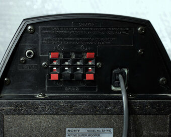 Aktivní subwoofer Sony SA-W 10. - 6