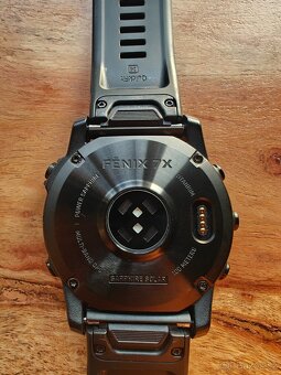 Garmin Fenix 7X Sapphire Solar Titanium Black - 6