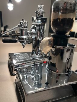 Espresso stroj ARTE DI POCCINO + elektrický kávový mlýnek - 6
