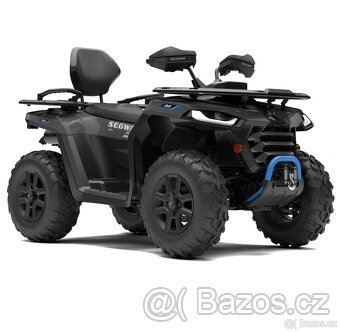 Nová čtyřkolka Segway AT5L Blue s posilovačem a Bílou SPZ - 6