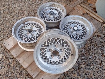 14"alu disky kola, Rial Mesh na Mercedes W115,W123 - 6