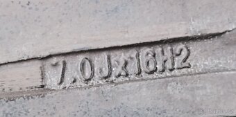 Fiat - alu ráfky Dezent - 16J s roztečí 4krát 98mm , ET-30 - 6