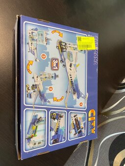 Dětská stavebnice Letadlo s terminálem 711 dílků B0D3KV44NQ - 6