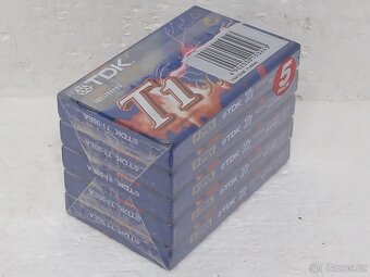 5x TDK T1 90 T1-90EA Retro Audiokazeta - 6